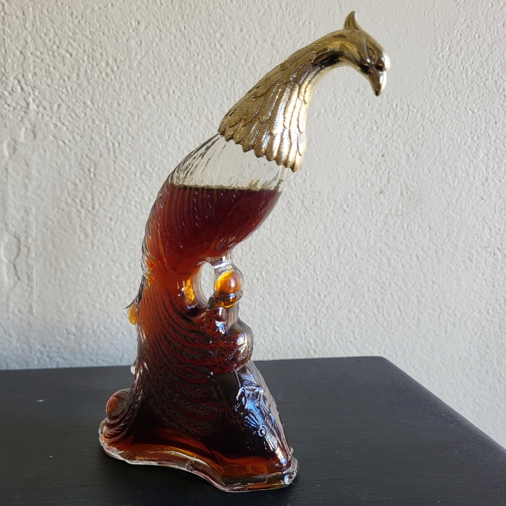 Vintage 1970s Avon "Bird of Paradise" Cologne Decanter